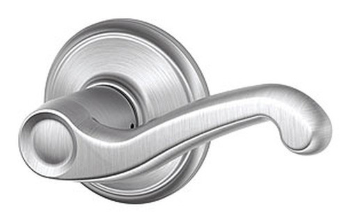 Schlage / Flair Lever / Passage / Satin Chrome / F10FLA 626