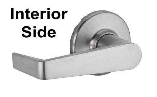 Kwikset / Kingston Lever / Storeroom Keyed Entry - SmarkKey / Satin Chrome  / 781KNL 26D SMT