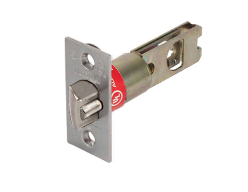 Kwikset / Square Corner / UL Deadlatch / 2-3/8" Backset / Satin Chrome / 84297-26D