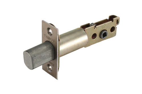 Kwikset / 663 Series / 2-3/4" Backset / Square Corner / Deadbolt Latch / Antique Brass / 82729-5