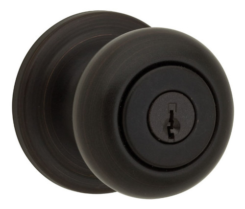 Kwikset / Hancock Knob / Storeroom Keyed Entry / Venetian Bronze / 750H 11P GC