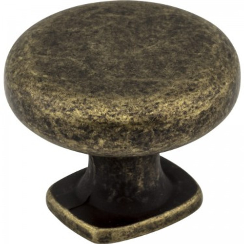 Jeffrey Alexander / Belcastel 1 Knob / 1-3/8 / Distressed Antique Brass / MO6303ABM-D Jeffrey Alexander / Belcastel 1 Knob / 1-3/8 / Distressed Antique Brass / MO6303ABM-D