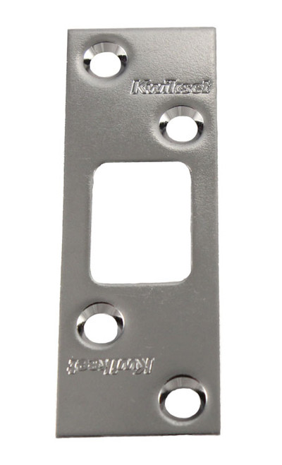 Kwikset / Deadbolt / Square Corner / Heavy Duty / Strike Plate / Polished Chrome / 83222-26