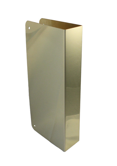 Don-Jo / Wrap-Around Plate / 12" H x 5" W /  1-3/4" Door Thickness / Blank Plate / Polished Brass / 90 PB CW Don-Jo / Wrap-Around Plate / 12" H x 5" W /  1-3/4" Door Thickness / Blank Plate / Polished Brass / 90 PB CW