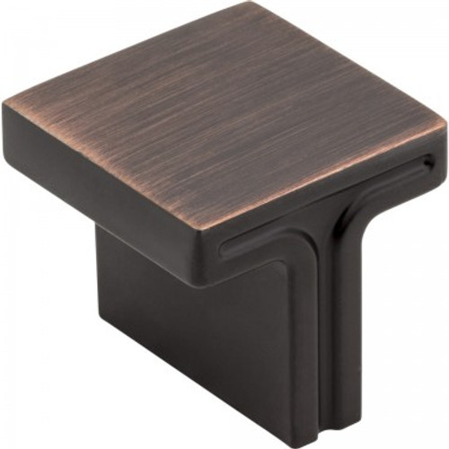 Jeffrey Alexander / Anwick Knob / 1-1/8" / Brushed Oil Rubbed Bronze / 867L-DBAC