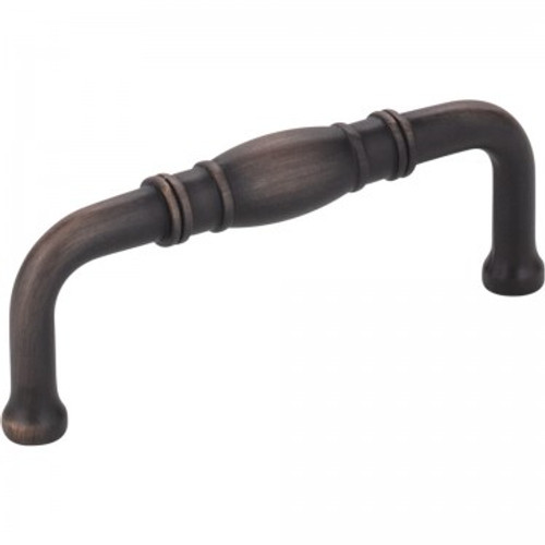 Jeffrey Alexander / Durham Pull / 3-3/8" / Brushed Oil Rubbed Bronze / Z290-3-DBAC