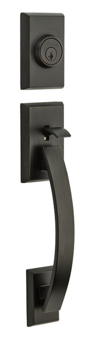 Kwikset / Tavaris Handleset / Single Cylinder - SmartKey / Venetian Bronze / 800TVH 11P SMT