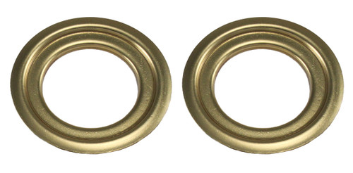 Schlage / Adapter Rings for B252 Series Gatelatch Deadbolts / 1 Pair / Bright Brass / 2-1/8" Cross Bore Hole / 38-016-605 Schlage / Adapter Rings for B252 Series Gatelatch Deadbolts / 1 Pair / Bright Brass / 2-1/8" Cross Bore Hole / 38-016-605