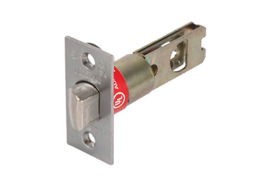 Kwikset / Wide Face Square Corner / UL Plainlatch / 2-3/8" Backset / Satin Chrome / 84294-26D