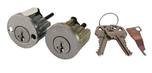 Kwikset / Smart Key / Double Cylinder / 785-985-994-801 Series / Deadbolt Cylinders / Satin Chrome / 83327-26D