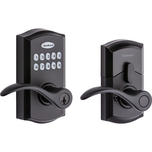 kwikset keypad lock with lever