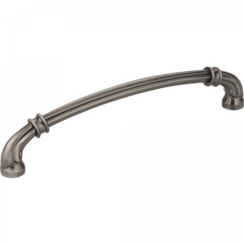 Jeffrey Alexander / Lafayette Pull / 6-7/8" / Brushed Pewter / 317-160BNBDL