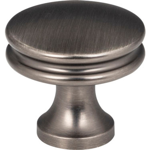 Jeffrey Alexander / Marie Knob / 1-1/4" / Brushed Pewter / 445BNBDL Jeffrey Alexander / Marie Knob / 1-1/4" / Brushed Pewter / 445BNBDL