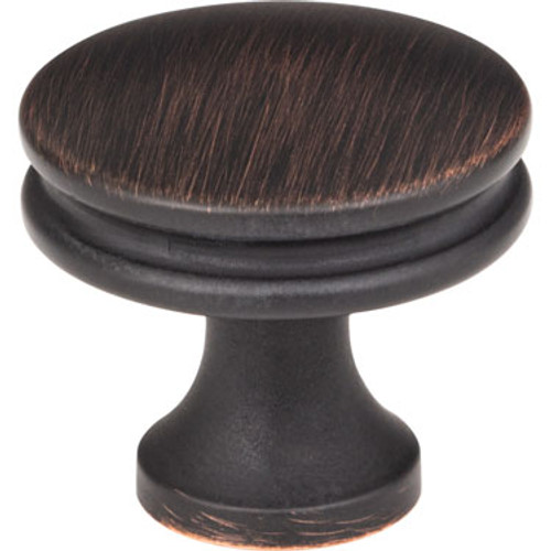 Jeffrey Alexander / Marie Knob / 1-1/4" / Brushed Oil Rubbed Bronze / 445DBAC