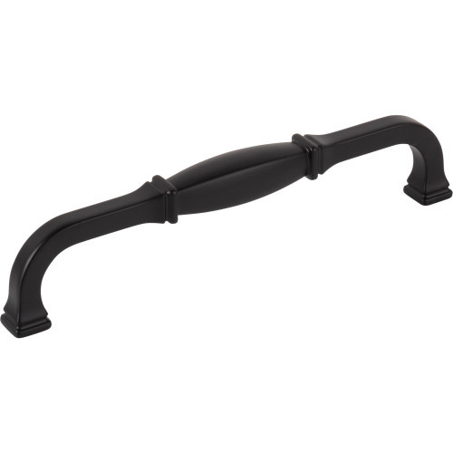 Jeffrey Alexander / Audrey Pull / 6-13/16" / Matte Black / 278-160MB