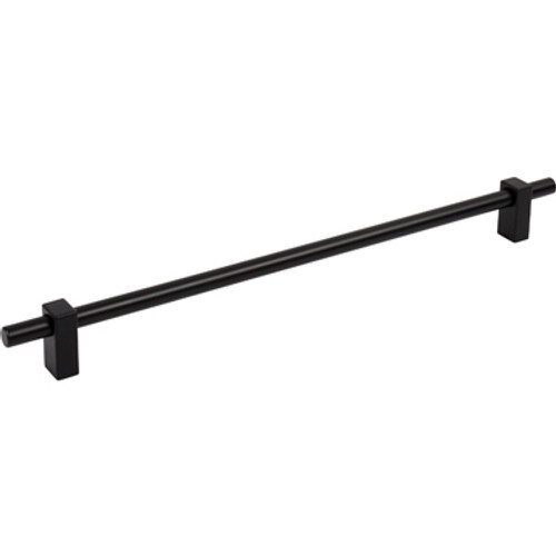 Jeffrey Alexander / Larkin 1 Pull / 14-3/8" / Matte Black / 478-305MB