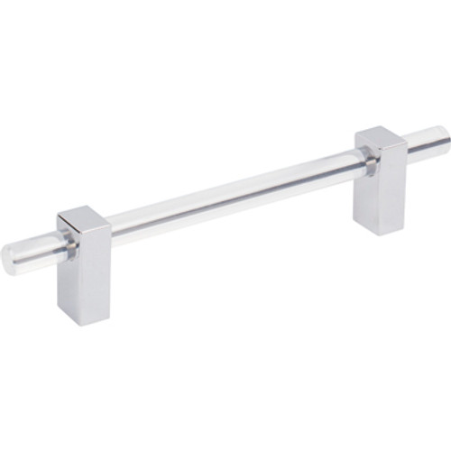 Jeffrey Alexander / Spencer Pull / 7-3/8" / Polished Chrome/ 578-128PC