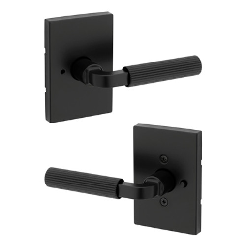 Kwikset / Mirada Lever / Privacy / Matte Black / 730 MAL RCT 514