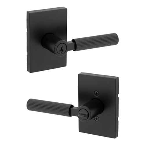 Kwikset / Mirada Lever / Keyed Entry - SmartKey / Matte Black / 740 MAL RCT 514 SMT