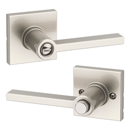 Kwikset / Casey SQT Lever / Privacy / Satin Nickel / 408 CSL SQT 15 Kwikset / Casey SQT Lever / Privacy / Satin Nickel / 408 CSL SQT 15