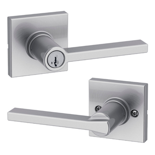 Kwikset / Casey SQT Lever / Storeroom Keyed Entry - SmarkKey / Satin Chrome / 439 CSL SQT 26D SMT Kwikset / Casey SQT Lever / Storeroom Keyed Entry - SmarkKey / Satin Chrome / 439 CSL SQT 26D SMT