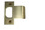 Don-Jo / Extended Lip "T" Strike / 2-3/4" H x 1-3/4" W / Total Width 2-1/4" / Polished Brass / ETS 175 605