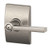 Schlage / Latitude Lever with Century Rose / Privacy / Satin Nickel / F40LAT 619 CEN Schlage / Latitude Lever with Century Rose / Privacy / Satin Nickel / F40LAT 619 CEN