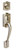 Schlage / Camelot Handleset / Double  Cylinder / Satin Nickel / F62CAM 619 Schlage / Camelot Handleset / Double  Cylinder / Satin Nickel / F62CAM 619