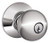 Schlage / Orbit Knob / Keyed Entry / Bright Chrome / F51AORB 625 Schlage / Orbit Knob / Keyed Entry / Bright Chrome / F51AORB 625