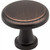 Elements / Gatsby Knob / 1-1/8" / Brushed Oil Rubbed Bronze / 3970-DBAC Elements / Gatsby Knob / 1-1/8" / Brushed Oil Rubbed Bronze / 3970-DBAC