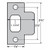 Kwikset / Knob - Lever / "T" Strike Plate / Satin Nickel / 83028-15 Kwikset / Knob - Lever / "T" Strike Plate / Satin Nickel / 83028-15
