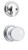 Kwikset / 966 Single Cylinder Interior Trim Pack / Circa Knob / Polished Chrome / 966CA26 Kwikset / 966 Single Cylinder Interior Trim Pack / Circa Knob / Polished Chrome / 966CA26