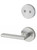 Kwikset / 973 Dummy Cylinder Interior Trim Pack / Halifax Lever with Round Rose / Satin Chrome / 973HFLRDT26D Kwikset / 973 Dummy Cylinder Interior Trim Pack / Halifax Lever with Round Rose / Satin Chrome / 973HFLRDT26D