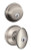 Schlage / Siena Knob / F51A Keyed Entry with B60 Single Cylinder Deadbolt Combo Pack / Satin Nickel / FB50NVSIE619 Schlage / Siena Knob / F51A Keyed Entry with B60 Single Cylinder Deadbolt Combo Pack / Satin Nickel / FB50NVSIE619