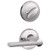 Schlage / J Series Single Cylinder Interior Trim Pack / Solstice Lever / Bright Chrome / Single Cylinder / JH59SOL625
