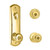 Kwikset / Metal Interconnect / 780 Deadbolt Single Cylinder with Hancock Keyed - SmarKey Knob / Lifetime Polished Brass / 506H LO3 SMT
