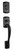 Kwikset / Avalon Handleset / Dummy Cylinder / Matte Black / 802AVH 514 Kwikset / Avalon Handleset / Dummy Cylinder / Matte Black / 802AVH 514