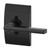 Schlage / Latitude Lever with Century Rose / Half Dummy / Matte Black / F170LAT 622 CEN Schlage / Latitude Lever with Century Rose / Half Dummy / Matte Black / F170LAT 622 CEN