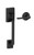 Schlage / Century Handleset / Handle / Matte Black / FE285CEN 622 Schlage / Century Handleset / Handle / Matte Black / FE285CEN 622