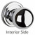 Kwikset / Circa Knob / Passage / Polished Chrome / 720CA 26 GC Kwikset / Circa Knob / Passage / Polished Chrome / 720CA 26 GC