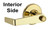 Kwikset / Kingston Lever / Keyed Entry - SmartKey / Polished Brass / 756KNL 3 SMT