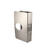 Don-Jo / Wrap-Around Plate / 9" H x 4" W /  1-3/8" Door Thickness / 2-3/8" Backset / Stainless Steel / 1 S CW