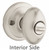 Kwikset / Laurel Knob / Keyed Entry - SmartKey / Satin Nickel / 740L 15 SMT GC Kwikset / Laurel Knob / Keyed Entry - SmartKey / Satin Nickel / 740L 15 SMT GC