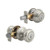 Kwikset / Juno 740 Knob and 980 Single Cylinder SmartKey Deadbolt Combo / Satin Nickel / 991J 15 SMT CP Kwikset / Juno 740 Knob and 980 Single Cylinder SmartKey Deadbolt Combo / Satin Nickel / 991J 15 SMT CP