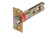 Kwikset / Wide Face Square Corner / UL Deadlatch / 2-3/4" Backset / Polished Brass / 84255-3 Kwikset / Wide Face Square Corner / UL Deadlatch / 2-3/4" Backset / Polished Brass / 84255-3