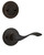Kwikset / 968 Dummy Cylinder Interior Trim Pack / Balboa Lever / Left Hand / Venetian Bronze / 968BLLH11P Kwikset / 968 Dummy Cylinder Interior Trim Pack / Balboa Lever / Left Hand / Venetian Bronze / 968BLLH11P