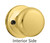 Kwikset / Hancock Knob / Storeroom Keyed Entry / Lifetime Polished Brass / 750H LO3 GC Kwikset / Hancock Knob / Storeroom Keyed Entry / Lifetime Polished Brass / 750H LO3 GC