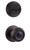 Kwikset / 967 Double Cylinder Interior Trim Pack / Phoenix Knob / Venetian Bronze / 967PE11P Kwikset / 967 Double Cylinder Interior Trim Pack / Phoenix Knob / Venetian Bronze / 967PE11P