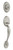 Kwikset / Chelsea Handleset / Double Cylinder - SmartKey  / Satin Nickel / 801CE 15 SMT Kwikset / Chelsea Handleset / Double Cylinder - SmartKey  / Satin Nickel / 801CE 15 SMT