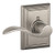 Schlage / Accent Lever with Addison Rose / Half Dummy Left Hand / Satin Nickel / F170ACC 619 ADD LH Schlage / Accent Lever with Addison Rose / Half Dummy Left Hand / Satin Nickel / F170ACC 619 ADD LH